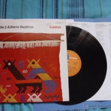 Discos de vinilo: CLAUDINA Y ALBERTO GAMBINO (LLAMAS) CFE, 1978 ¡COLECCIONISTA! ¡ORIGINAL!. Lote 40414949