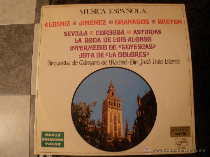 Discos de vinilo: MUSICA ESPA&Ntilde;OLA - Foto 1