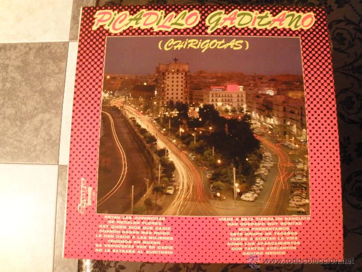 Discos de vinilo: PICADILLO GADITANO CHIRIGOTAS - Foto 1
