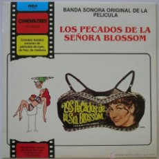 Discos de vinilo: BSO LOS PECADOS DE LA SEÑORA BLOSSOM. CINEMATRES (RCA) 1981. SIN ESCUCHAR. Lote 46360993