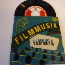 Discos de vinilo: FILMMUSIK - TEMAS DE GRANDES CLASICOS DEL CINE, 1954 - EP 45 RPM 7'', PIANO: ROBERT VALENTINO. Lote 40421538
