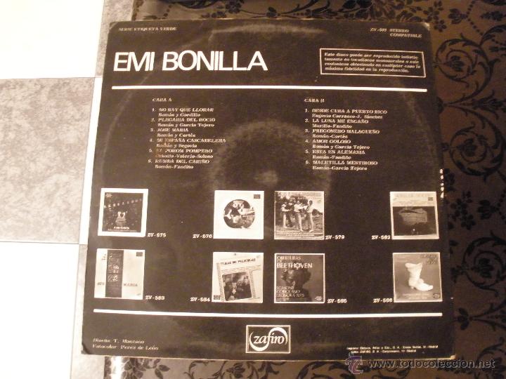 Discos de vinilo: EMI BONILLA - Foto 2