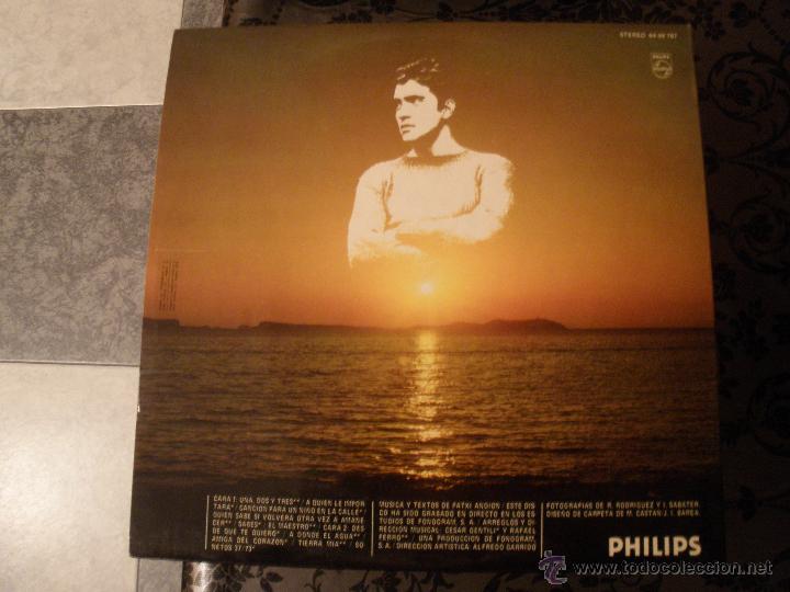 Discos de vinilo: Patxi Andi&oacute;n  A donde el agua - Foto 3
