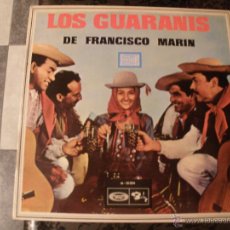 Discos de vinilo: LOS GUARANIS DE FRANCISCO MARÍN. Lote 40423496