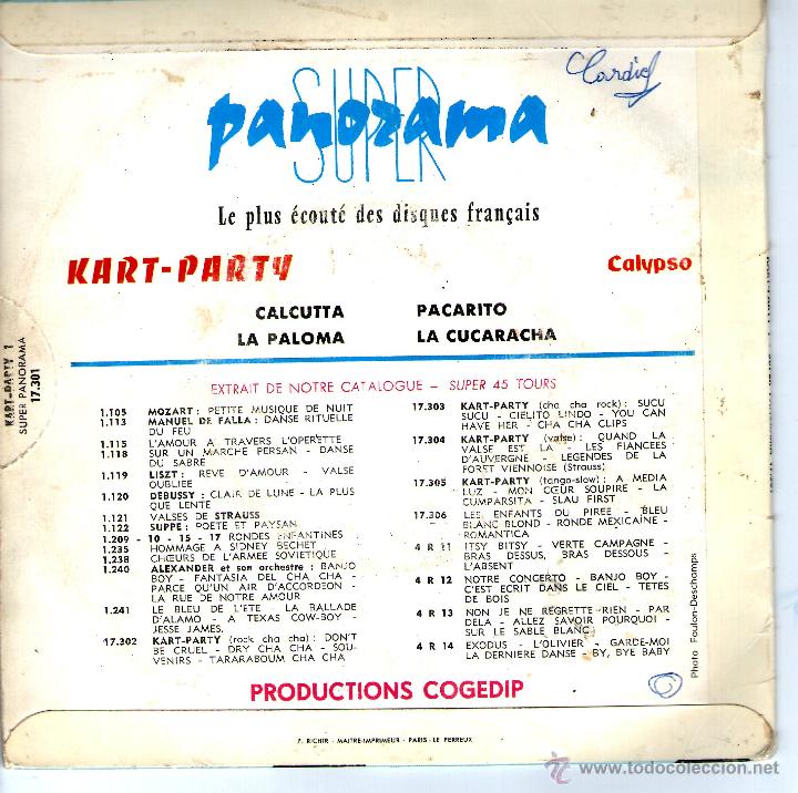 Discos de vinilo: KART PARTY CALCUTTA - Foto 2