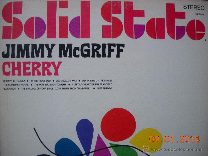 Discos de vinilo: Jimmy McGriff LP Cherry - Foto 1