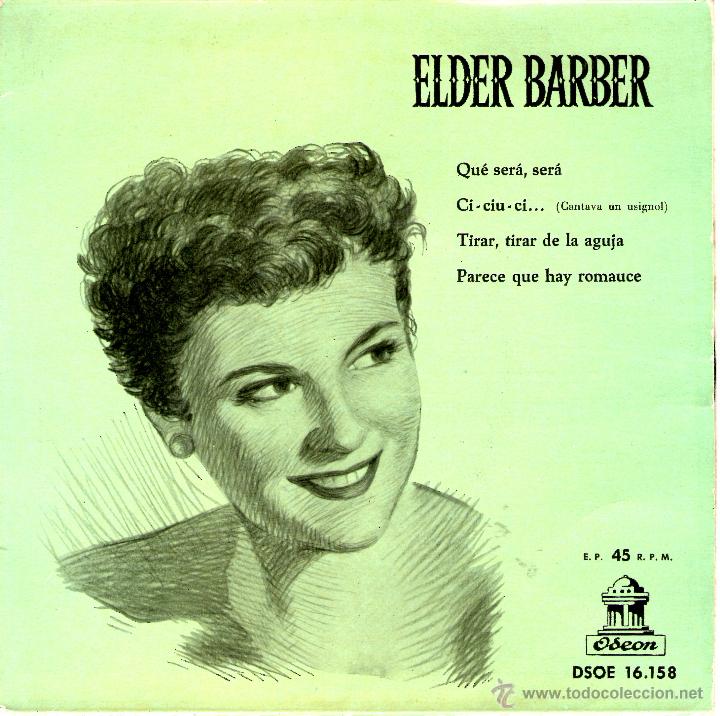 Discos de vinilo: ELDER BARBER-QUE SERA SERA - Foto 1