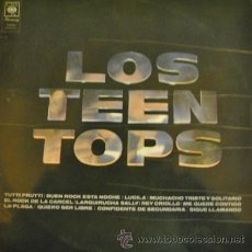 Discos de vinilo: LOS TEEN TOPS - LP DE VINILO CON SUS 12 MAYORES EXITOS - CANTA ENRIQUE GUZMAN