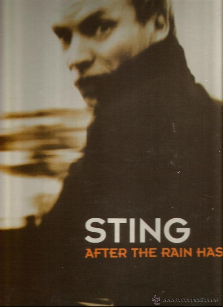 Discos de vinilo: MAXI STING : AFTER THE RAIN HAS FALLEN - Foto 1