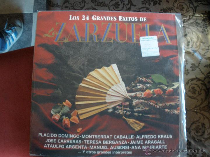 Discos de vinilo: LOS 24 GRANDES EXITOS DE LA ZARZUELA - Foto 1