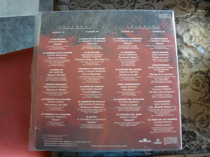 Discos de vinilo: LOS 24 GRANDES EXITOS DE LA ZARZUELA - Foto 3