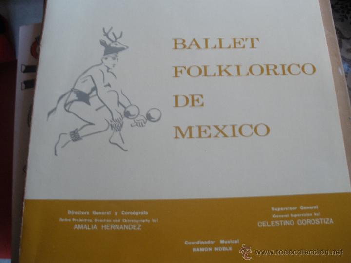 Discos de vinilo: BALLET FOLKLORICO DE MEXICO MEXICO - Foto 2