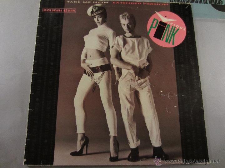 Discos de vinilo: Vicious Pink &ndash; Take Me Now (Extended Version) - LP ODEON 1985 VINILO - Foto 4