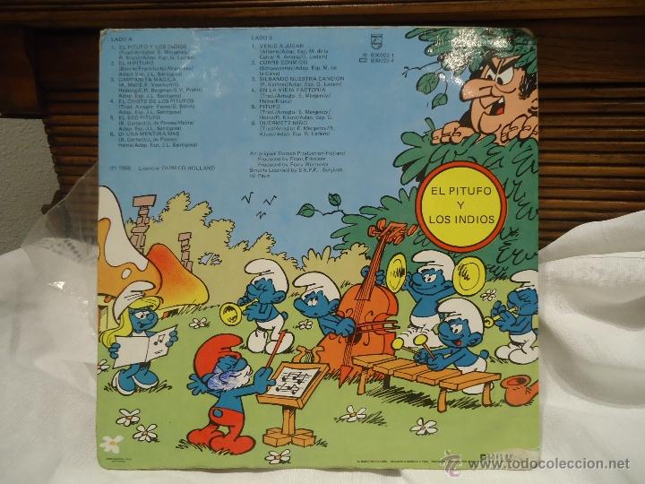 Discos de vinilo: RARO DISCO LA DANZA DE LOS PITUFOS - Foto 2