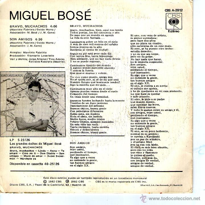 Discos de vinilo: MIGUEL BOSE - Foto 2