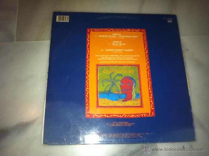 Discos de vinilo: LOS CHUNGUITOS CORAZON DE RUBI - Foto 2