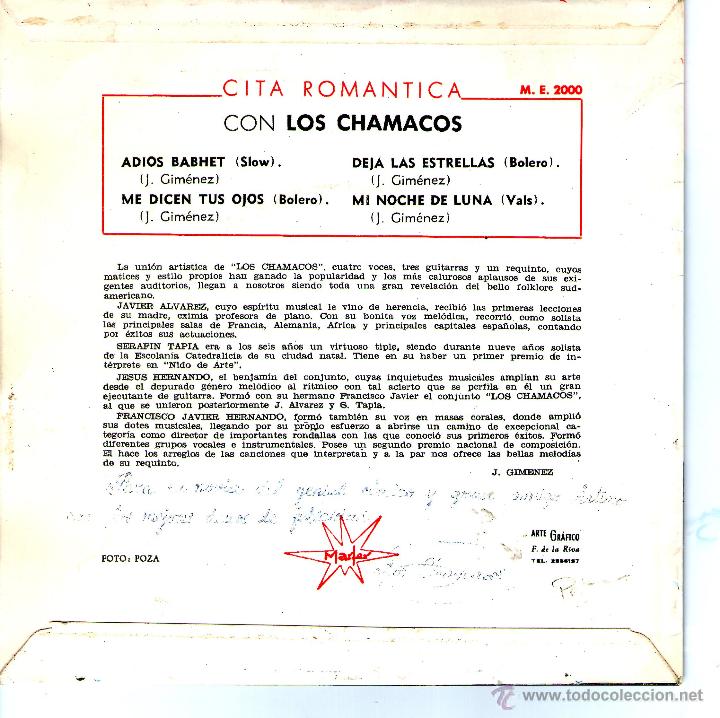 Discos de vinilo: LOS CHAMACOS - Foto 2
