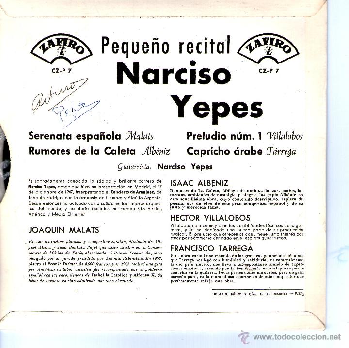 Discos de vinilo: NARCISO YEPES - Foto 2