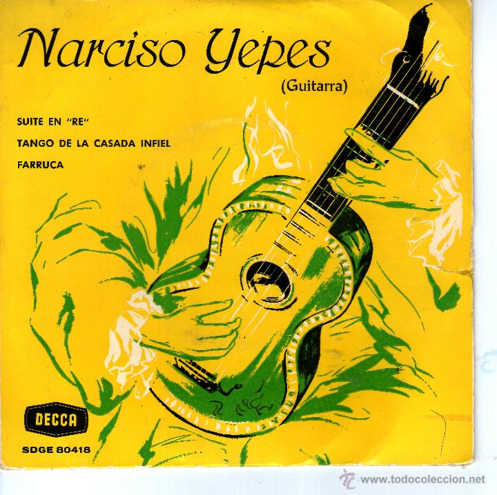 Discos de vinilo: narciso yepes,suite en re del 60 - Foto 1