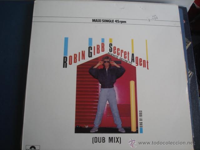 Discos de vinilo: ROBIN GIBB SECRET AGENT - Foto 1