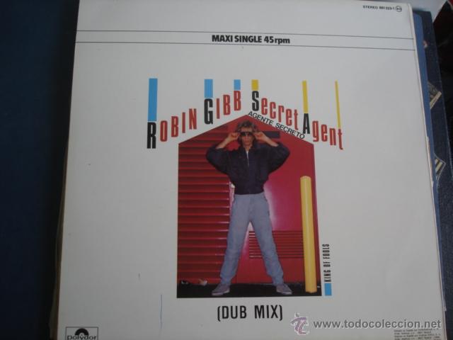 Discos de vinilo: ROBIN GIBB SECRET AGENT - Foto 2