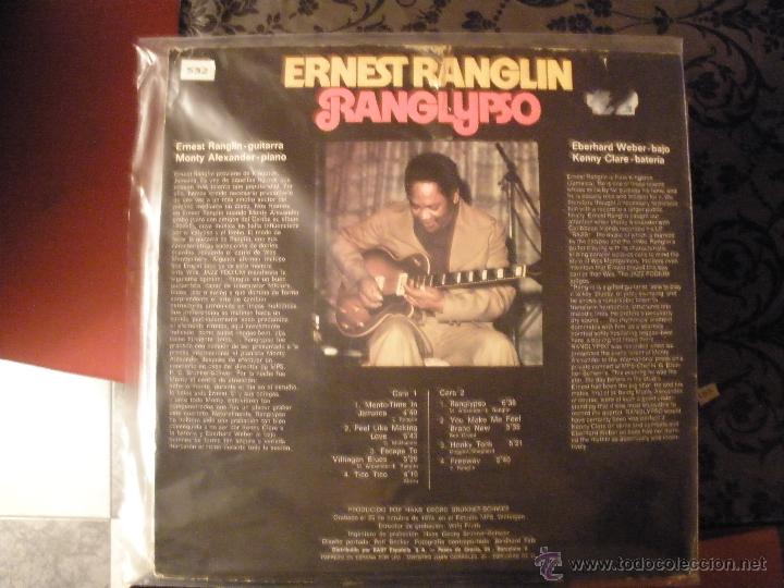 Discos de vinilo: ERNEST RANGLIN - RANGLYPSO - Foto 2