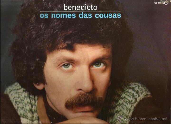 Discos de vinilo: LP BENEDICTO : OS NOMES DAS COUSAS ( contiene libreto) - Foto 1