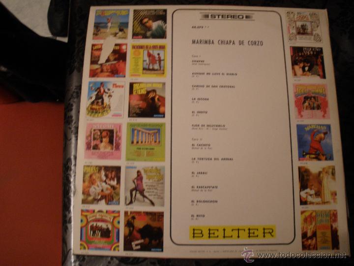 Discos de vinilo: MARIMBA CHIAPA DE CORZO - Foto 2
