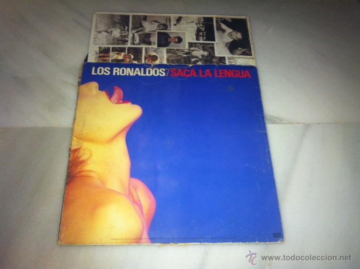 Discos de vinilo: LOS RONALDOS SACA LA LENGUA - Foto 2