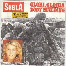 Discos de vinilo: SHEILA - GLORI, GLORIA / BODY BUILDING, CARRIERE EN 1982. Lote 40513972