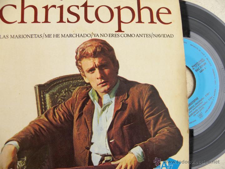 Discos de vinilo: CHRISTOPHE -EP 1965 -BUEN ESTADO - Foto 1