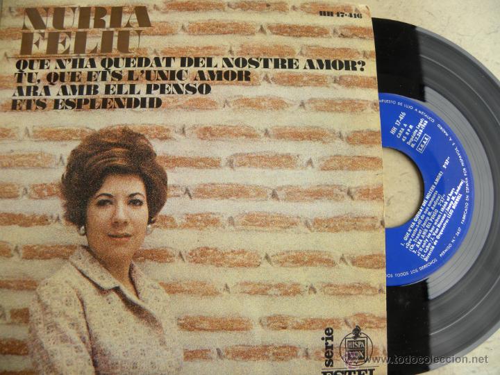 Discos de vinilo: NURIA FELIU -EP 1968 - Foto 1