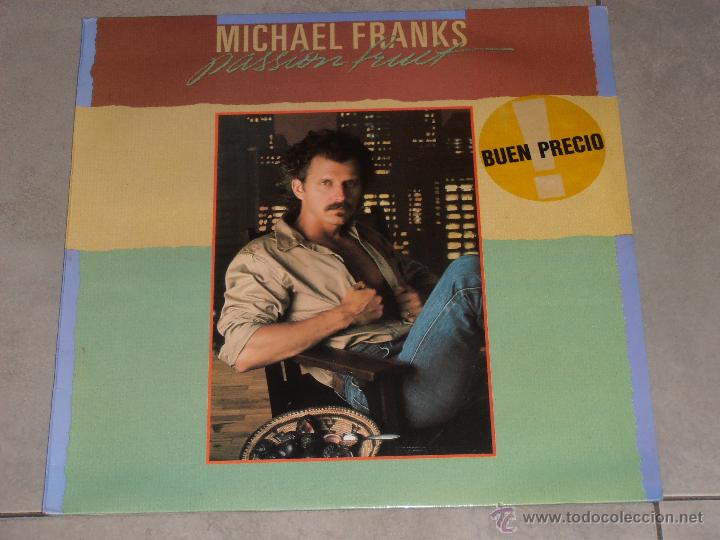 Discos de vinilo: MICHAEL FRANKS - PASSION FRUIT - MADE IN SPAIN 1984 - LP - Foto 1