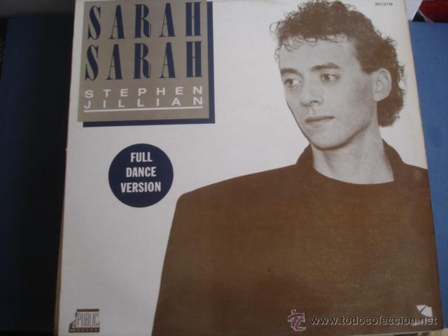 Discos de vinilo: STEPHEN JILLIAN   SARAH SARAH - Foto 1