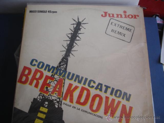 Discos de vinilo: JUNIOR COMMUNICATION BREAKDOWN - Foto 1