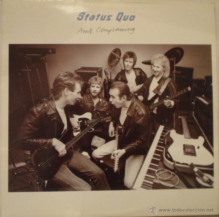 Discos de vinilo: status quo 12 lp aint complaining, spanish edit - Foto 1