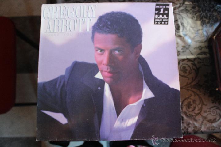 Discos de vinilo: GREGORY ABBOTT - SHAKE YOU DOWN - Foto 1