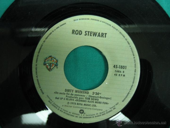 Discos de vinilo: Singles Rod Stewart 1978 - Foto 2