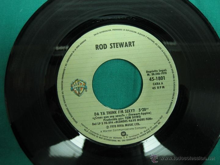 Discos de vinilo: Singles Rod Stewart 1978 - Foto 3