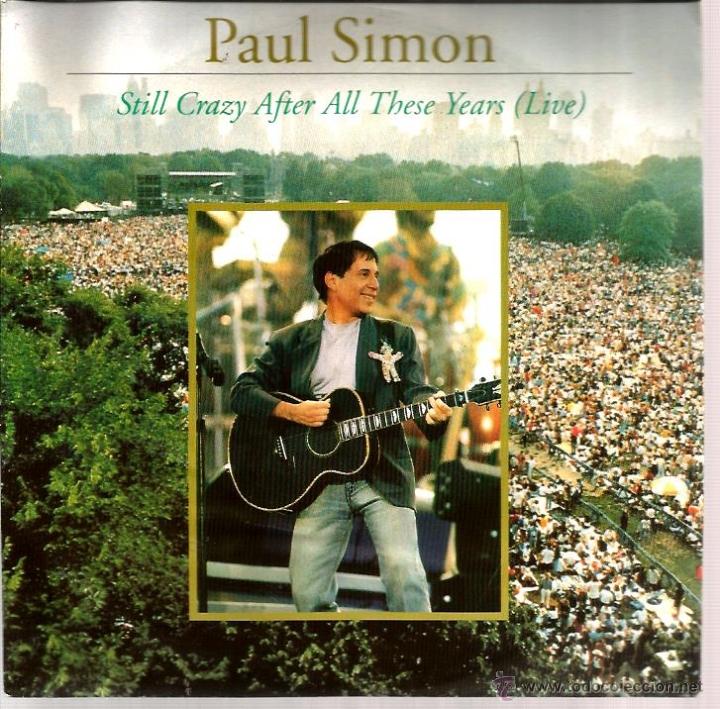Vinyl records: SG PAUL SIMON : STILL CRAZY (LIVE) + THE SOUNDS OF SILENCE (LIVE)