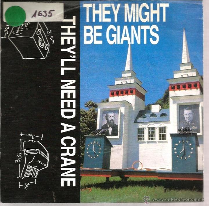 Discos de vinilo: SG THEY MIGHT BE GIANTS : THEY&acute;LL NEED A CRANE - Foto 1