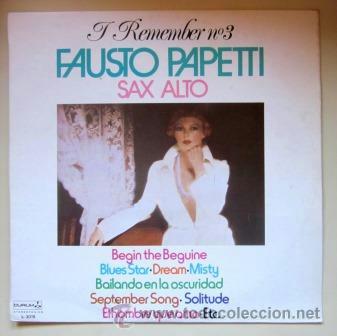 Discos de vinilo: FAUSTO PAPETTI - I REMEMBER n&ordm; 3 - 1976 - Foto 1