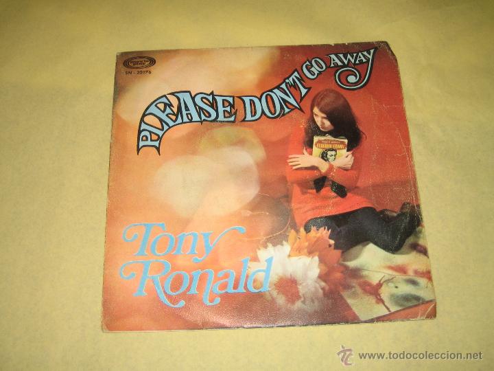 Discos de vinilo: TONY RONALD - 1969 - Foto 1