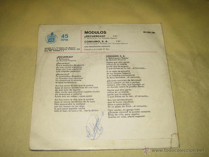 Discos de vinilo: MODULOS - 1976 - Foto 2