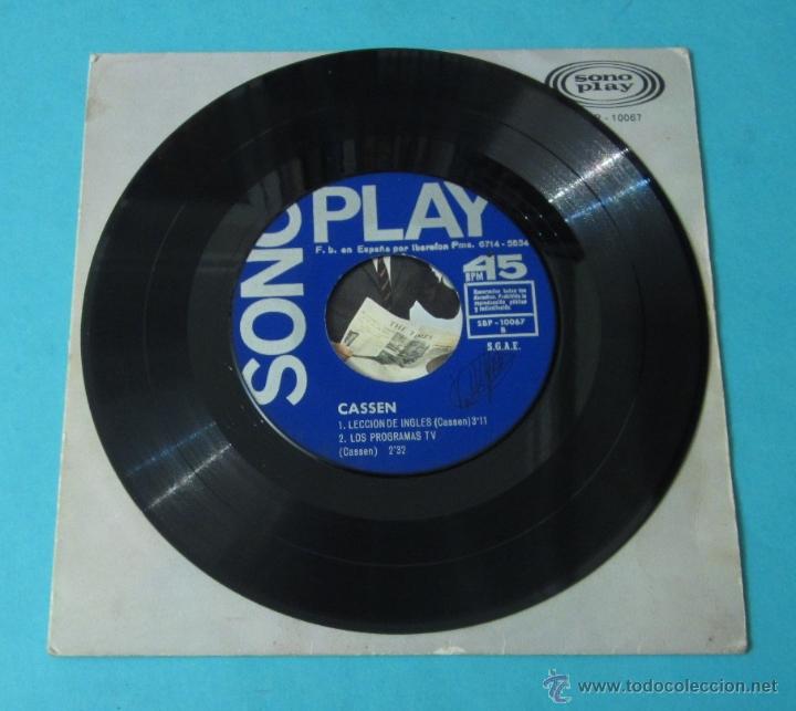 Discos de vinilo: CASSEN. HUMOR DE LOS A&Ntilde;OS 60 - Foto 4