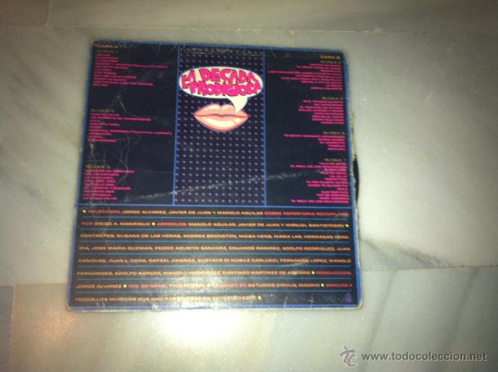 Discos de vinilo: LA DECADA PRODIGIOSA - Foto 2