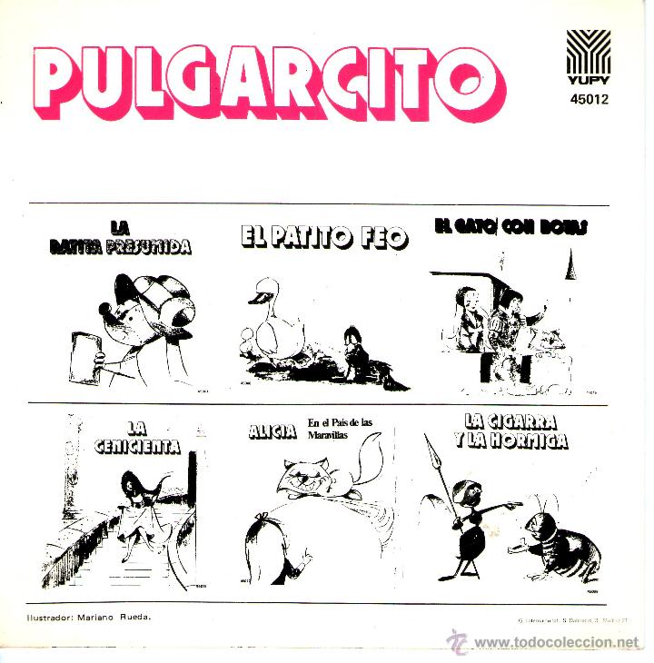 Discos de vinilo: PULGARCITO - Foto 2