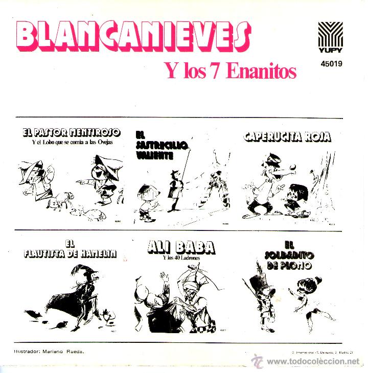 Discos de vinilo: BLANCANIEVES Y LOS 7 ENANITOS - Foto 2