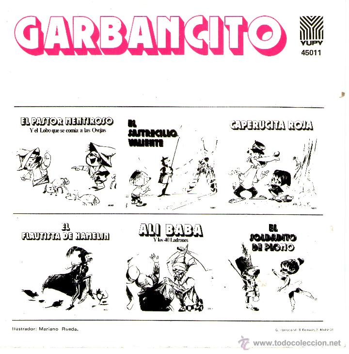 Discos de vinilo: GARBANCITO - Foto 2