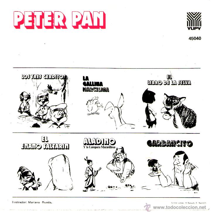 Discos de vinilo: PETER PAN - Foto 2